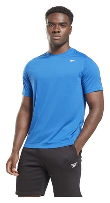 Maillot Manches Courtes Reebok Training Speedwick Bleu