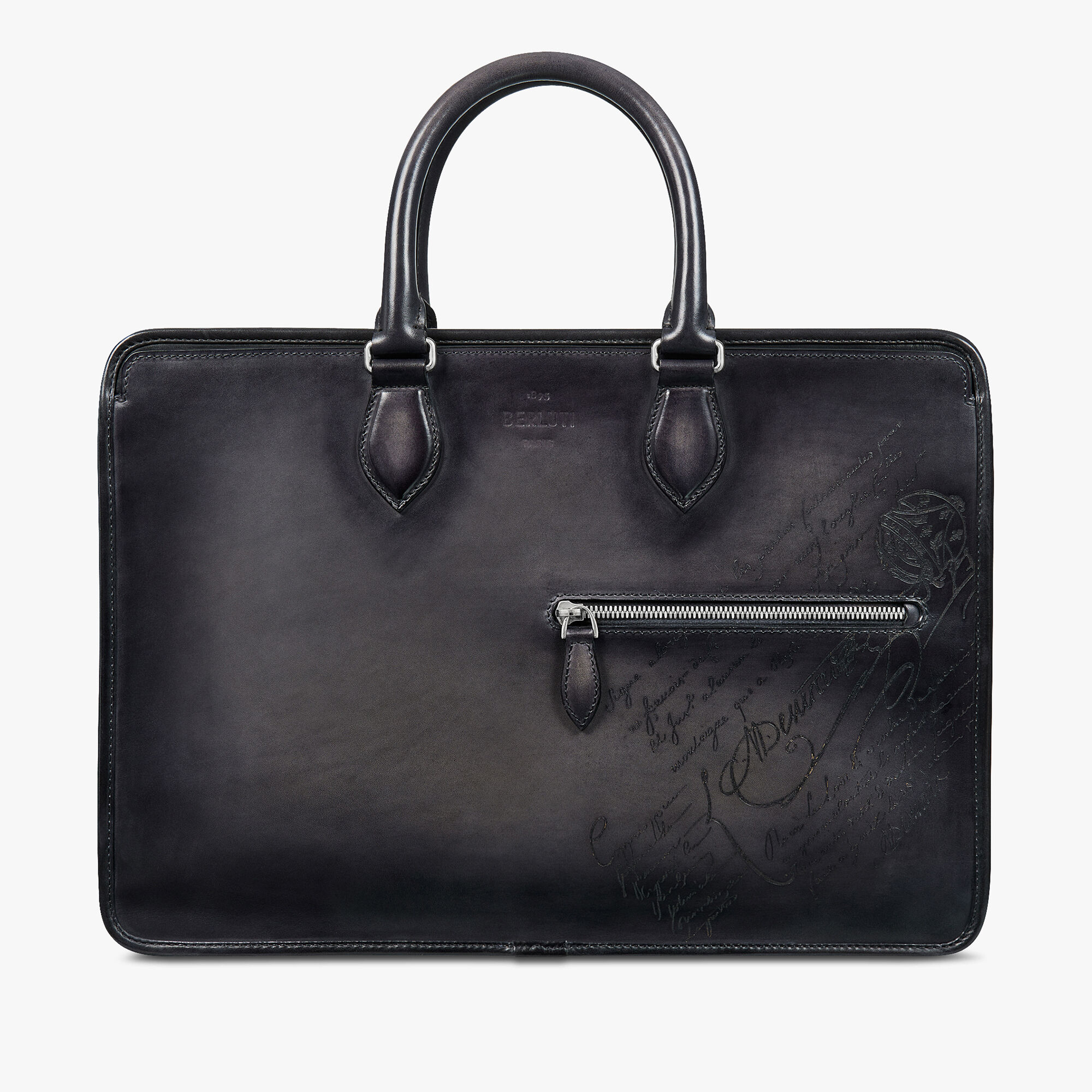 Cartable Un Jour En Cuir Scritto
