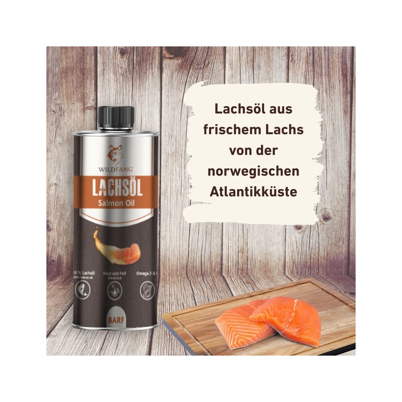 Wildfang Lachsöl 250 ml