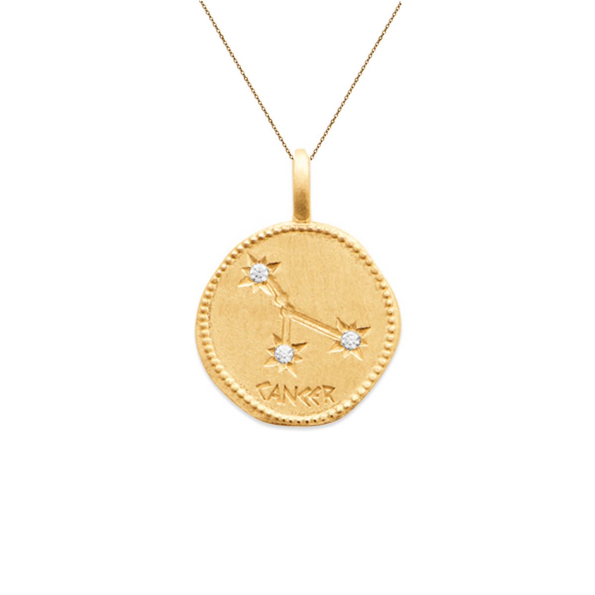 Pendentif signe du zodiaque CANCER - Bijoux Privés Discovery