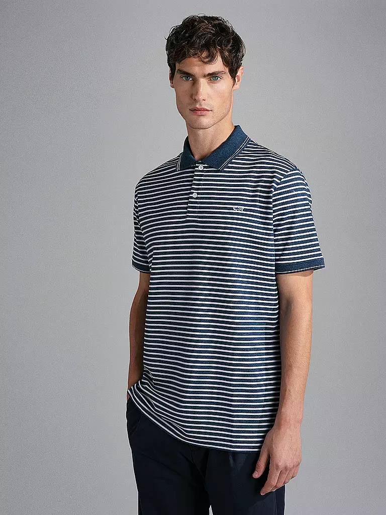 PAUL & SHARK Poloshirt  blau