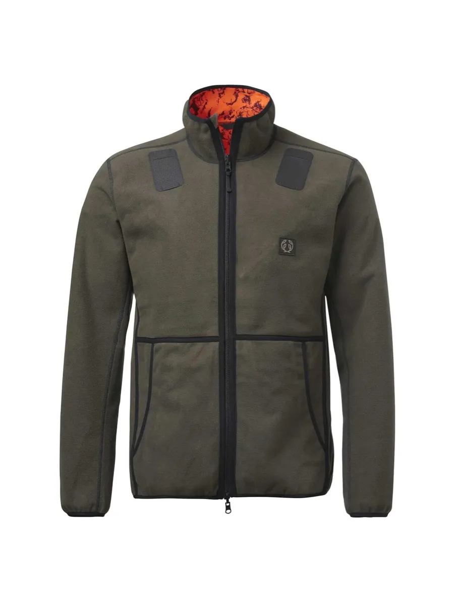 Chevalier Men's Mist Windblocker Reversible Jacket High Vis Orange Deer