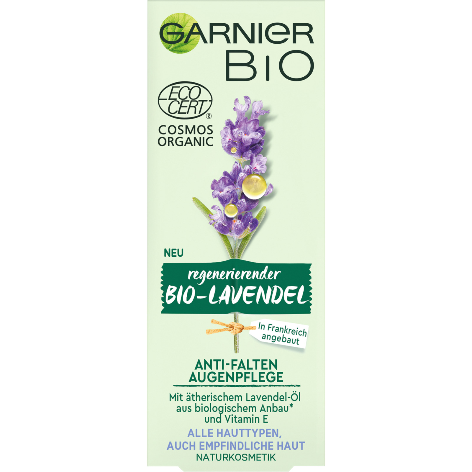 Garnier Bio Regenerierende Anti-Falten Augenpflege Lavendel 15 ml