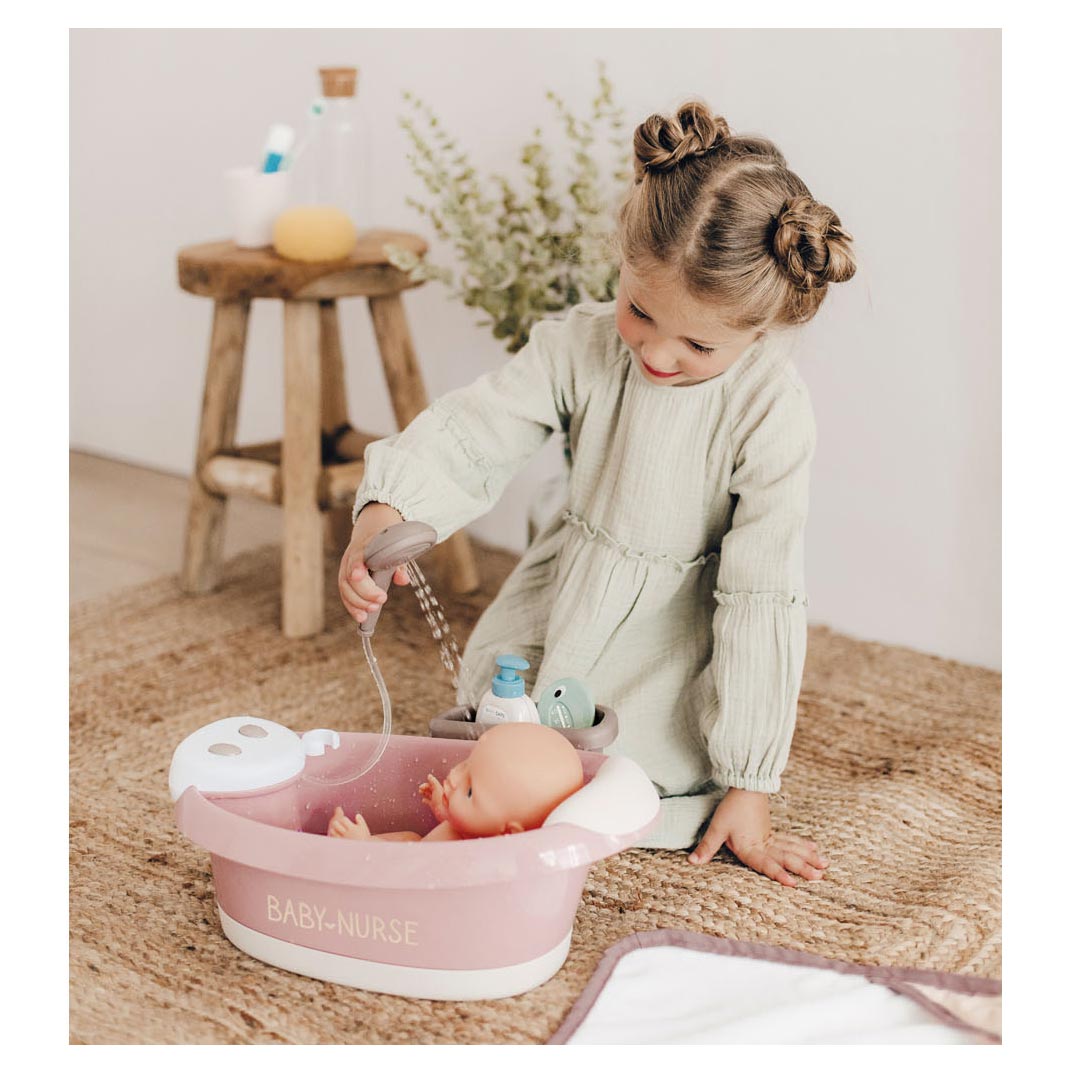 Smoby Baby Nurse Bad met Functies en Accessoires, 3dlg.