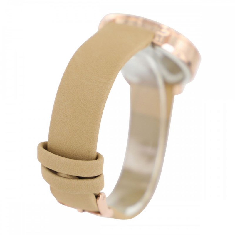 Montre Femme GIORGIO bracelet Cuir Marron