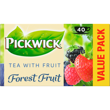 Pickwick Bosvruchten Fruit Thee Voordeelpak 40 Stuks