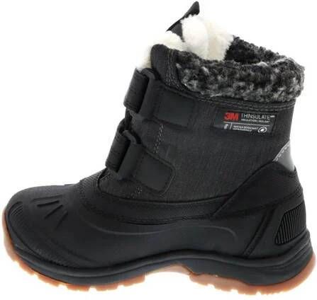 Icepeak snowboots zwart Jongens Imitatieleer Logo 32