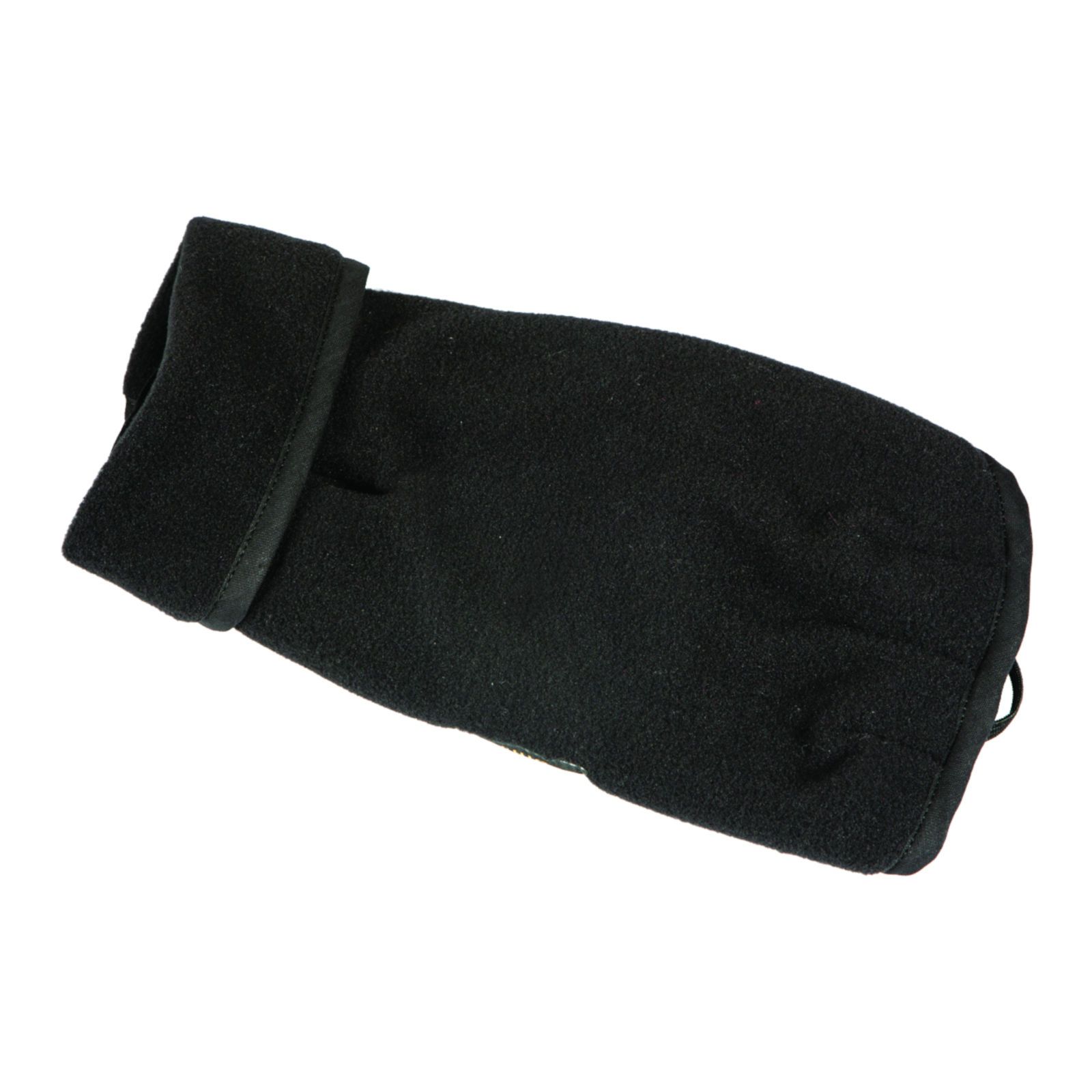 Fashion Dog Fleece-Hundemantel - Schwarz - 30 cm