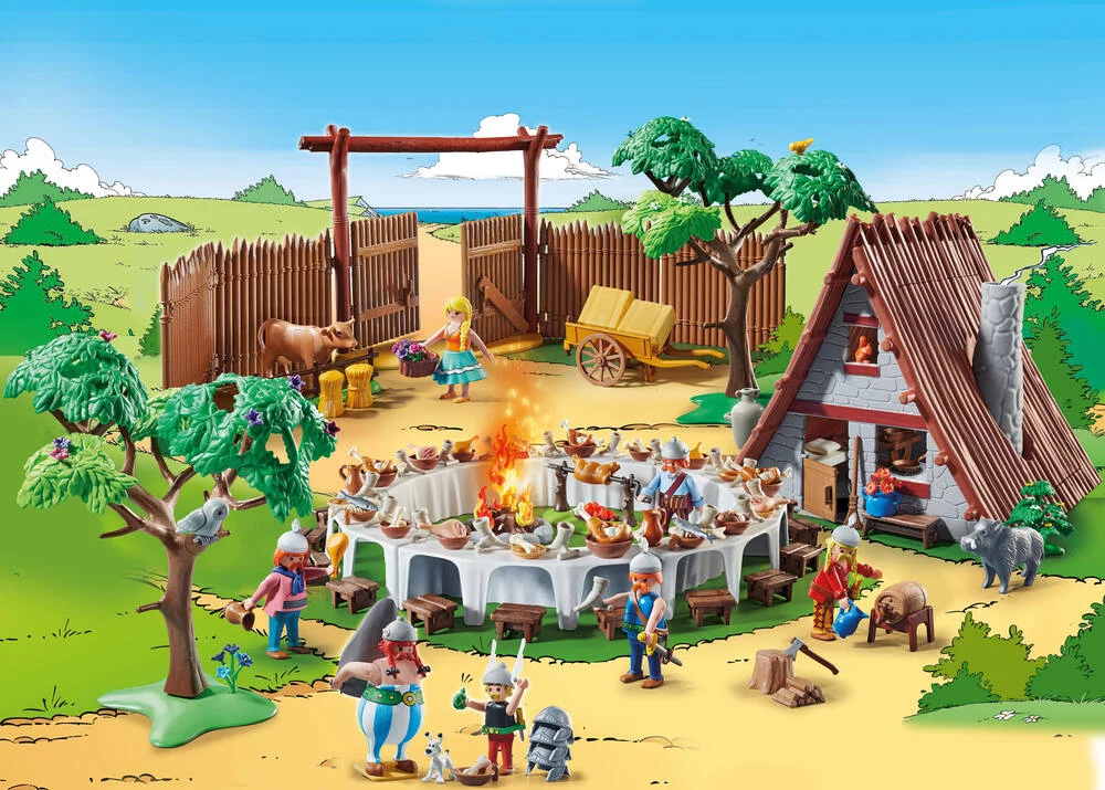 ASTERIX  - LE BANQUET DU VILLAGE - 70931