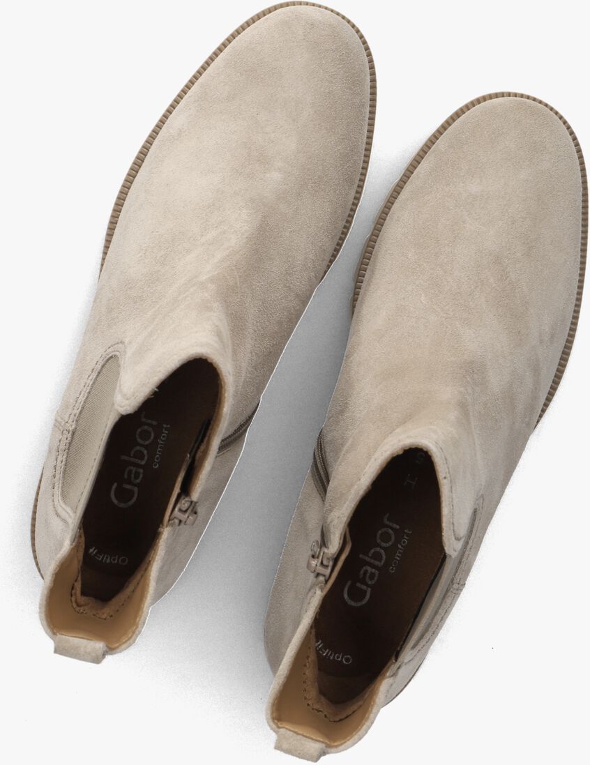 beige gabor chelsea boots 051