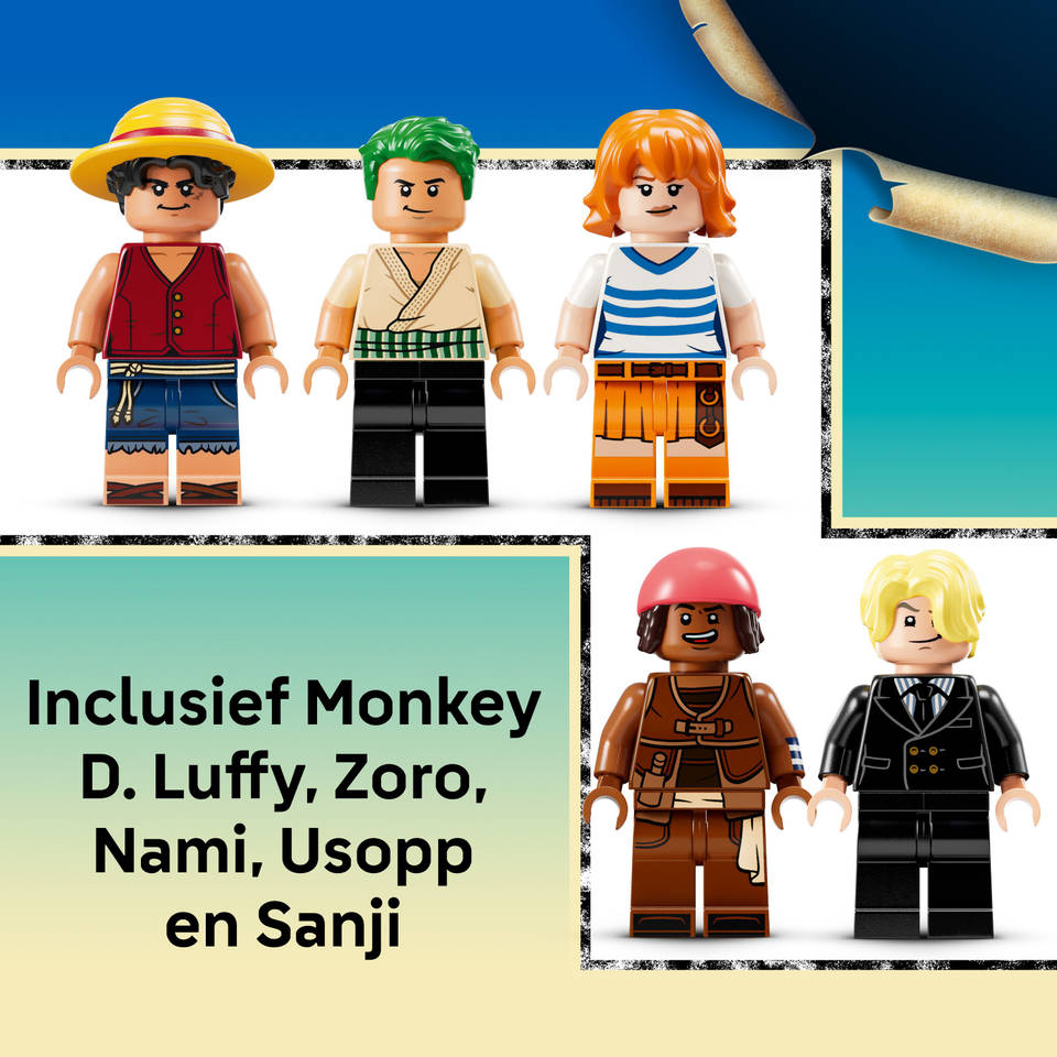 LEGO ONE PIECE het piratenschip Going Merry 75639