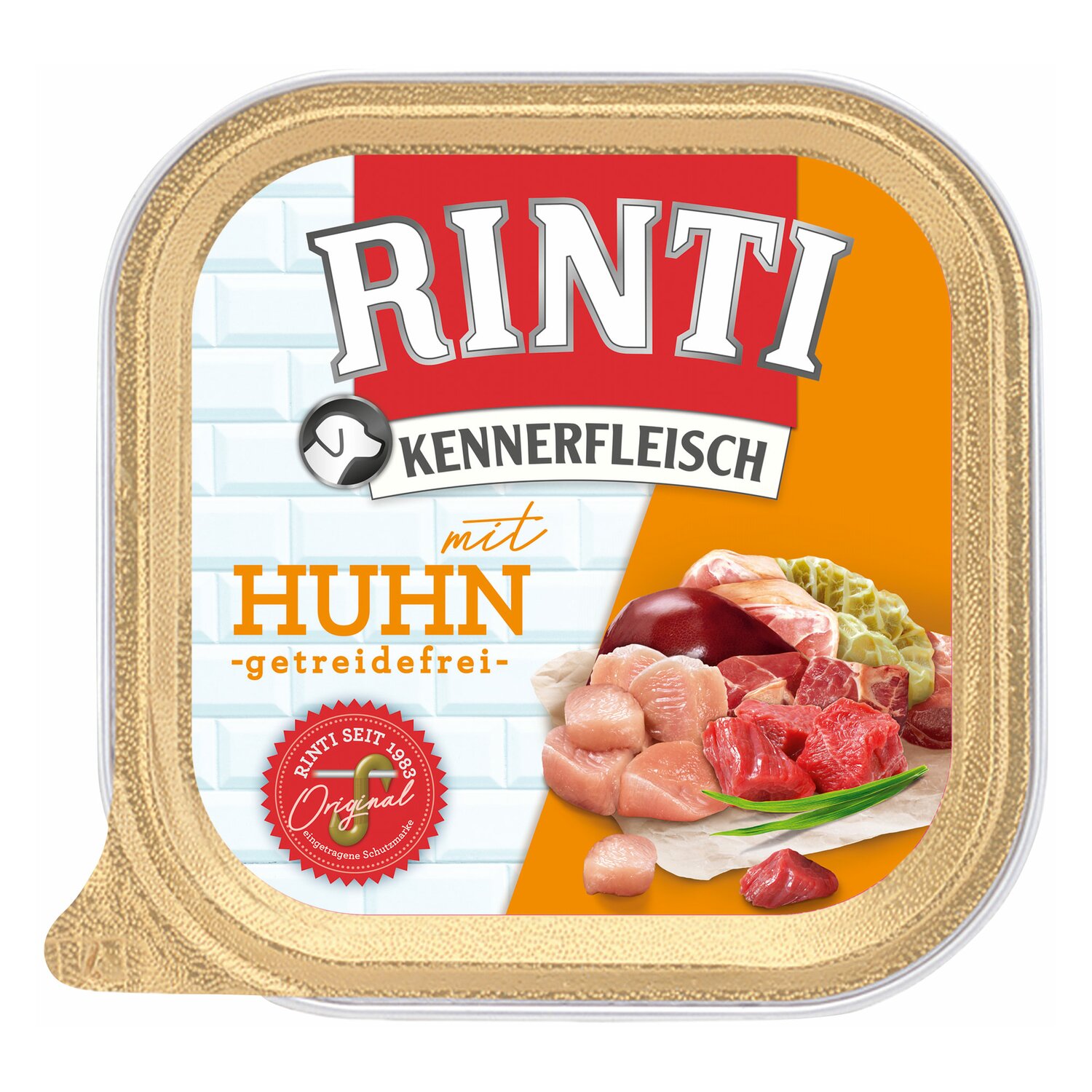 RINTI Nassfutter Kennerfleisch  - Wild