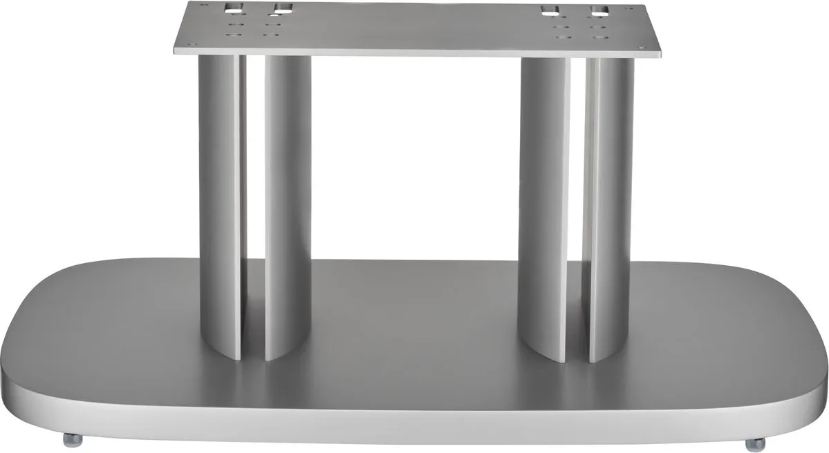 B&W Stand FS-HTM D4 Silver (la pièce) Pieds pour enceintes