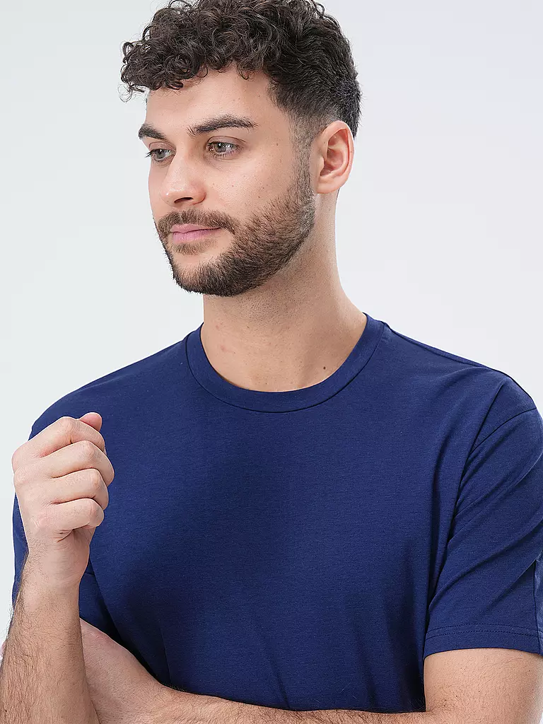 DRYKORN T-Shirt ARANELO dunkelblau