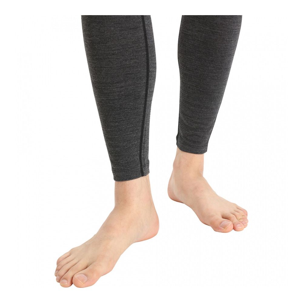 Icebreaker ZONEKNIT 200 - Sous-couche Homme black/jet hthr/cb