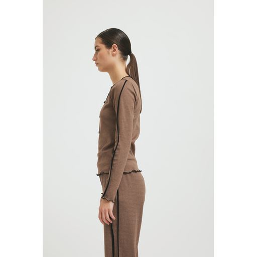 Résumé CiaraRS Bluse, Mocha, S