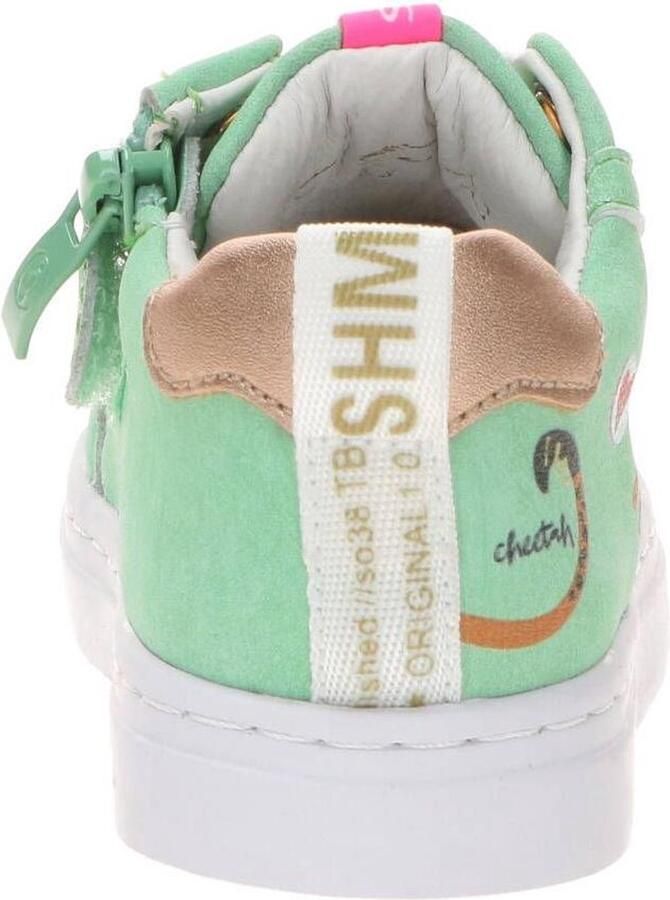 Shoesme veterschoen Veterschoenen groen