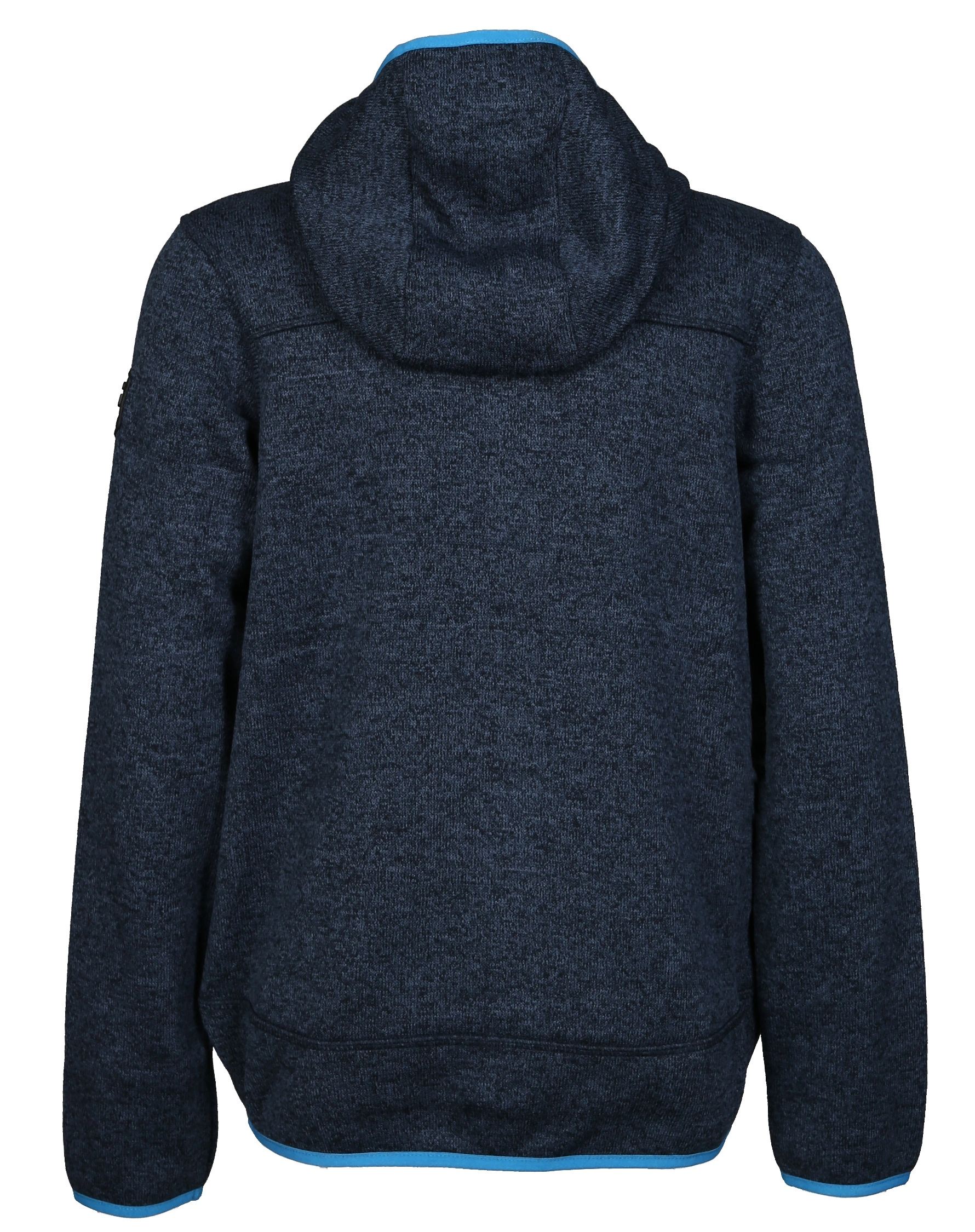Strickfleece-Jacke KOS 354 BYS in dunkel navy