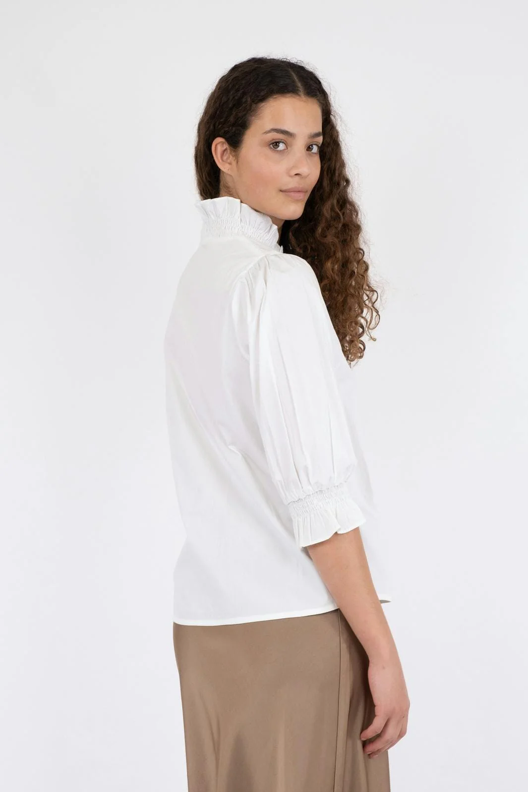 Neo Noir Briony C Poplin Blouse