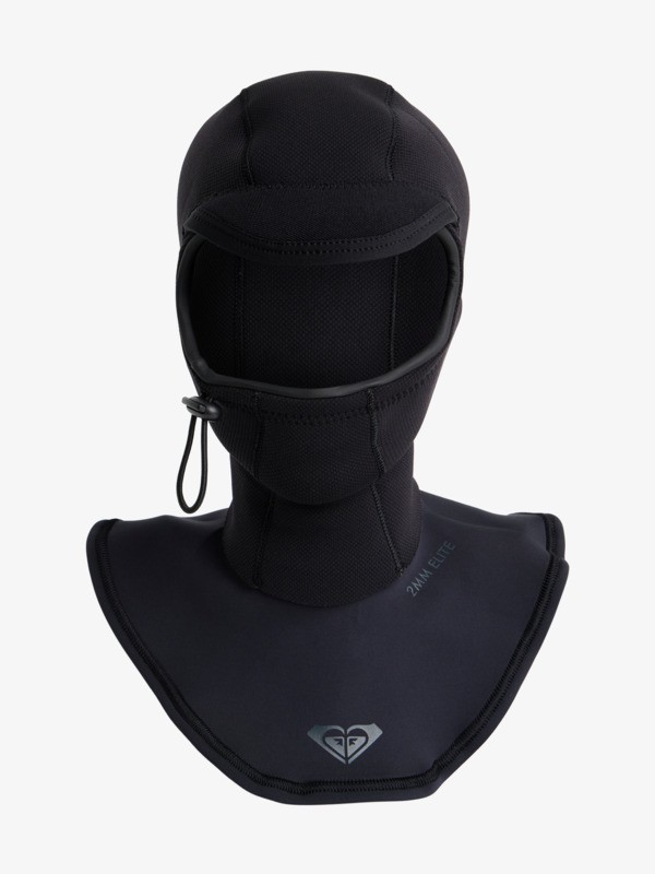 2mm Elite Capuche en néoprène Noir Femme