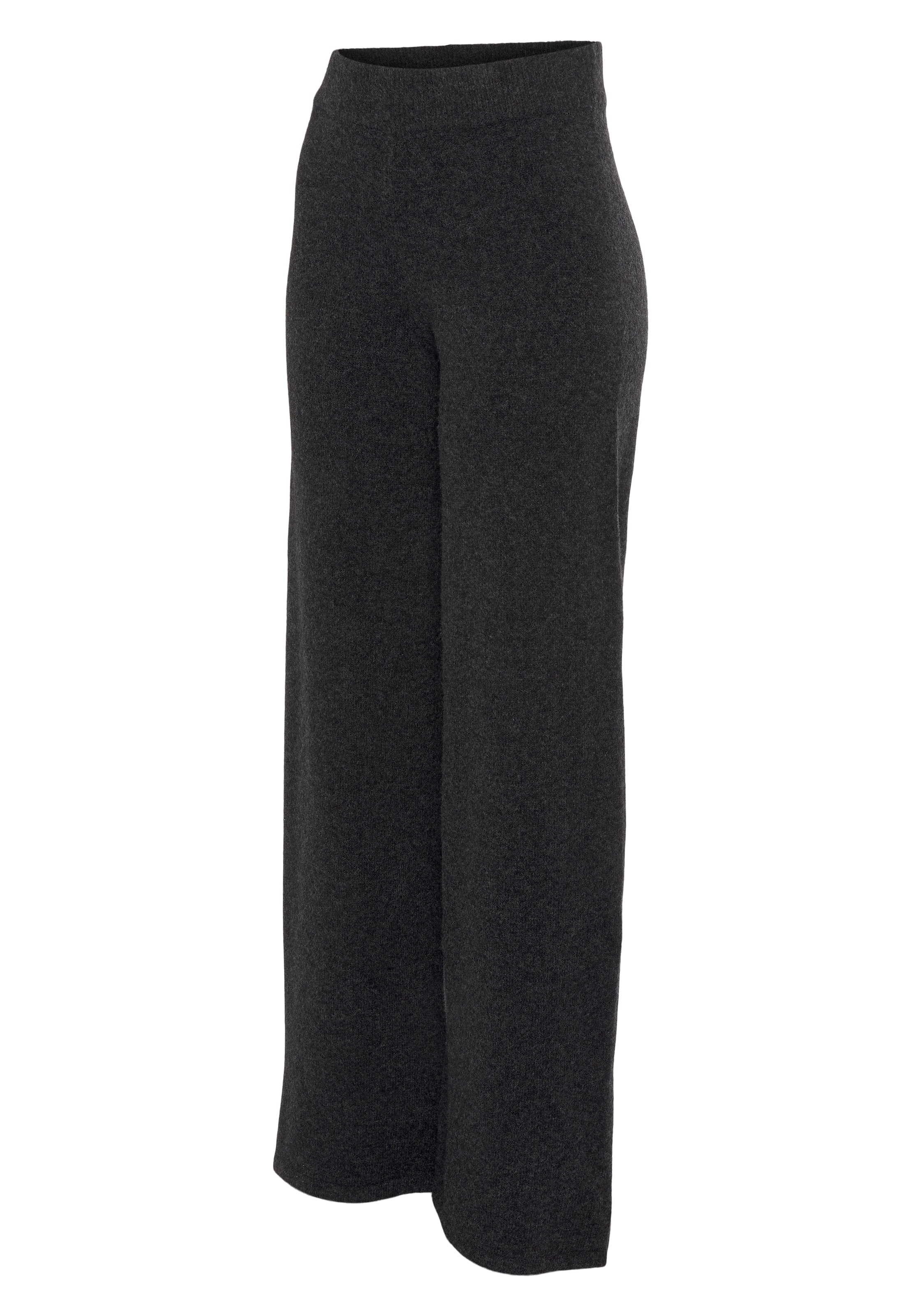 LASCANA Strickhose  mit Rippbündchen, Loungewear
