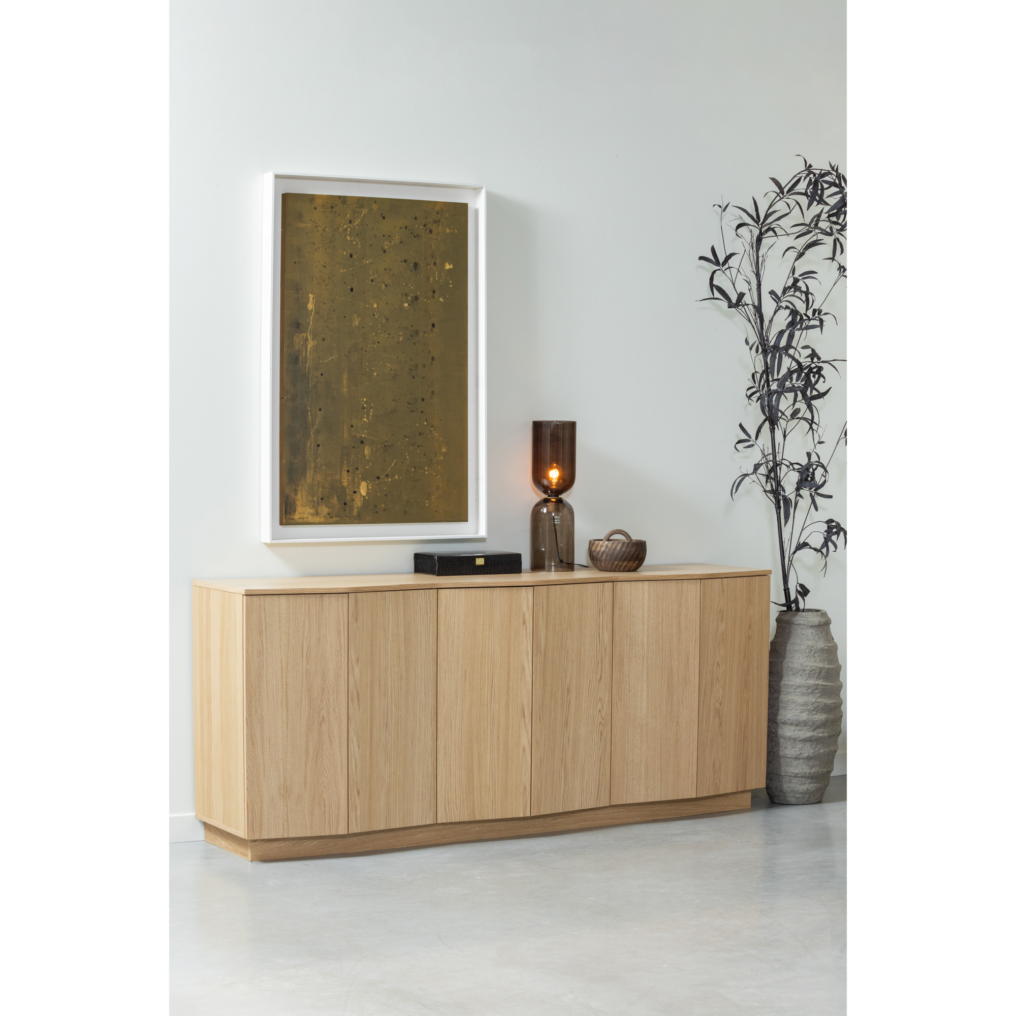 Dessoir Zuma 200 cm - Eiken - Transparant Zuma Dessoir 200 cm - Eiken - Transparant