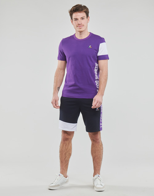 Le Coq Sportif - SAISON 2 SHORT N°1 M - Violet / Marine