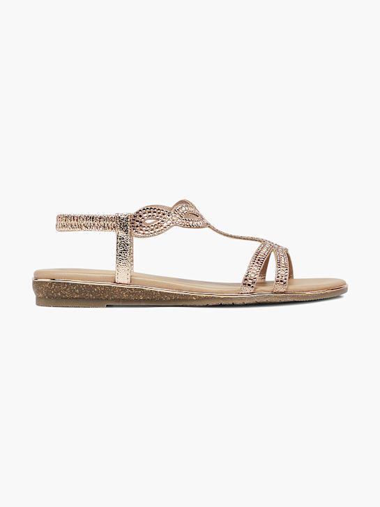 Graceland Sandale Rosegold