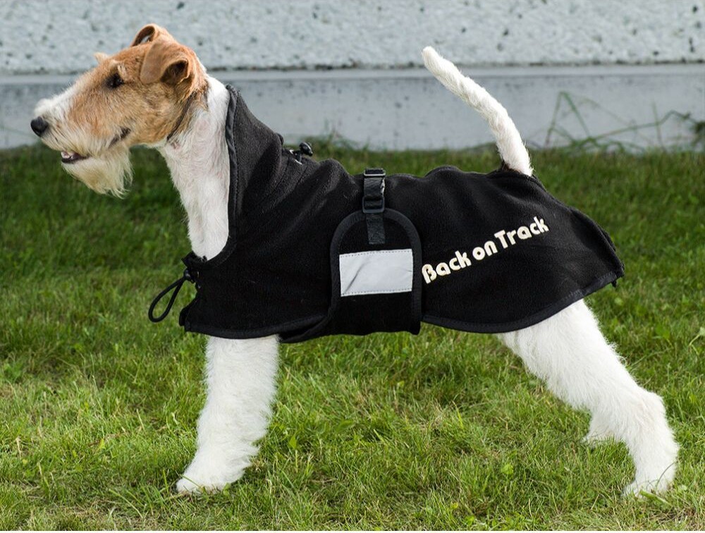 Back On Track - Fleecedækken Til Hund - Sort - 52 CM
