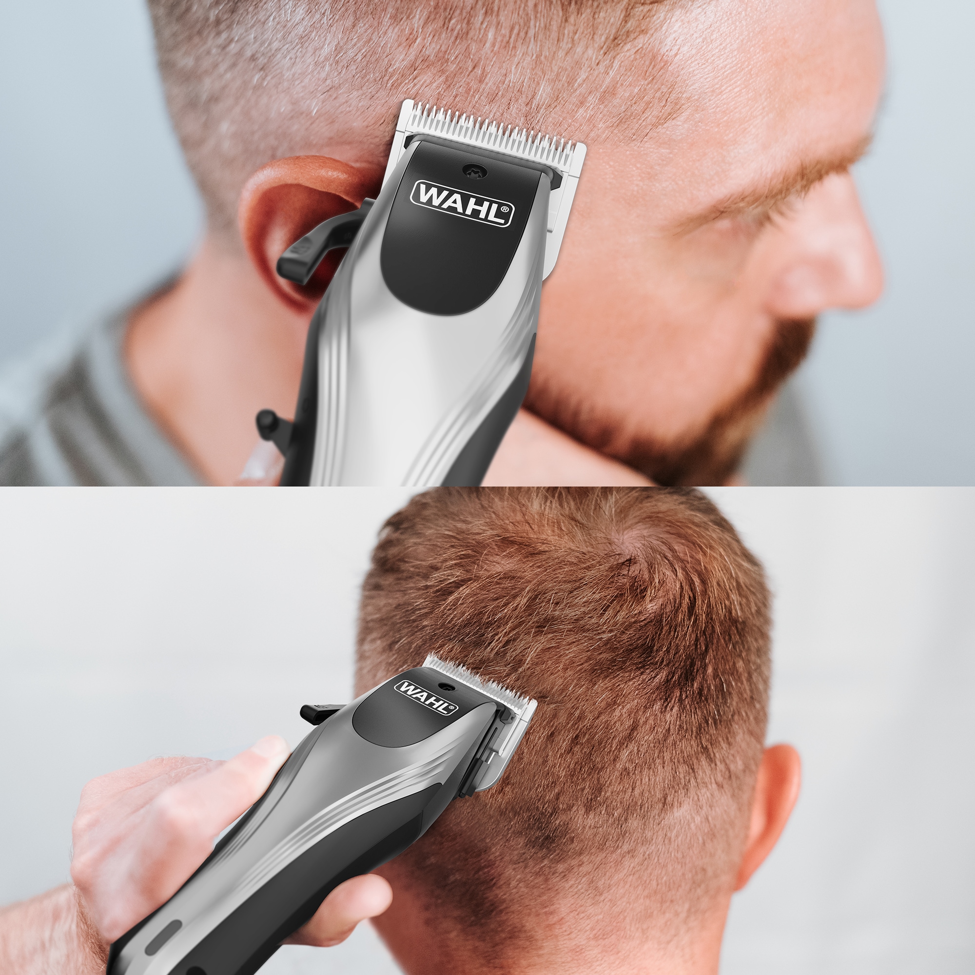 Wahl Haarschneider »Rapid Clip« 13 Aufsätze Schnellgleitende Klinge, Einstellbarer Verstellhebel, Leichtes Design