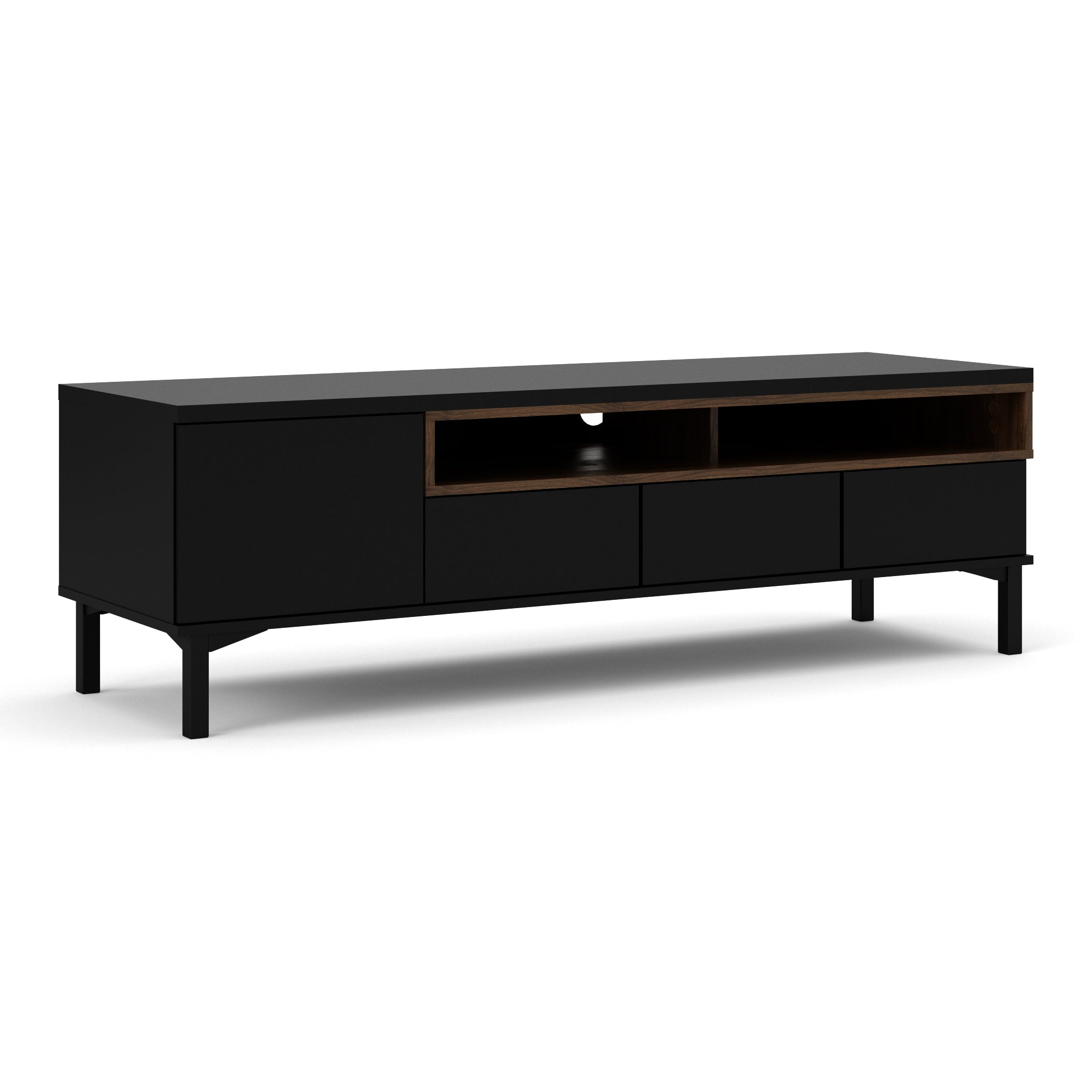by fonQ basic Nook Tv-meubel - Zwart