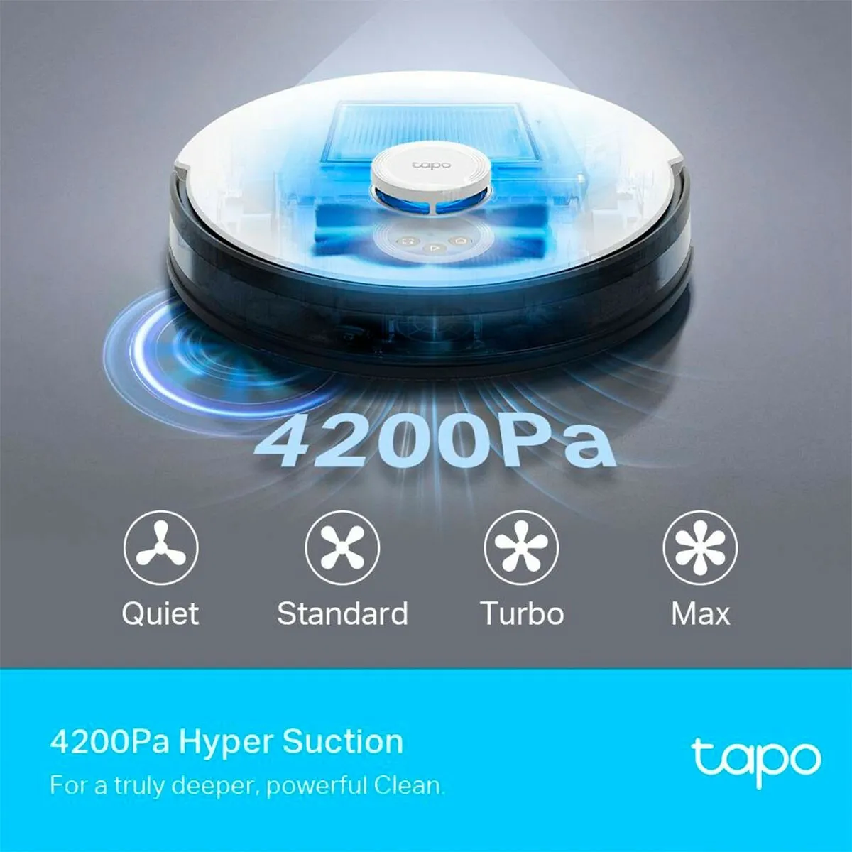 TP-LINK Tapo RV30 - Blanc/Noir
