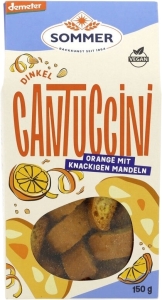 Sommer Dinkel Cantuccini Orange demeter, 150 g