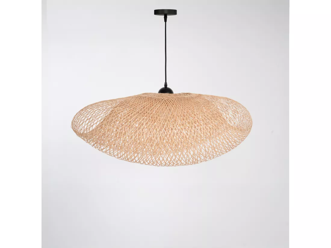 Suspension en bambou naturel D88 cm - Anya