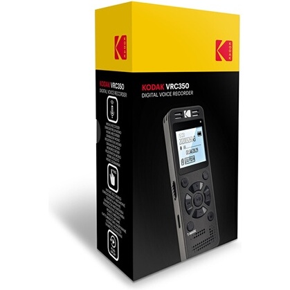 Dictaphone Kodak VRC350 - 8Go - Gris - Métal