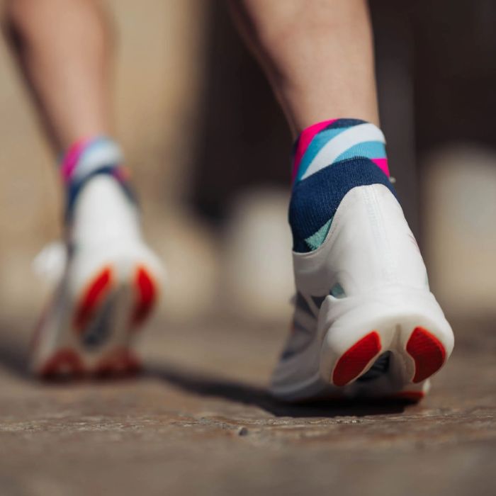Incylence Unisex Strømper Running Loops Short Socks Blå