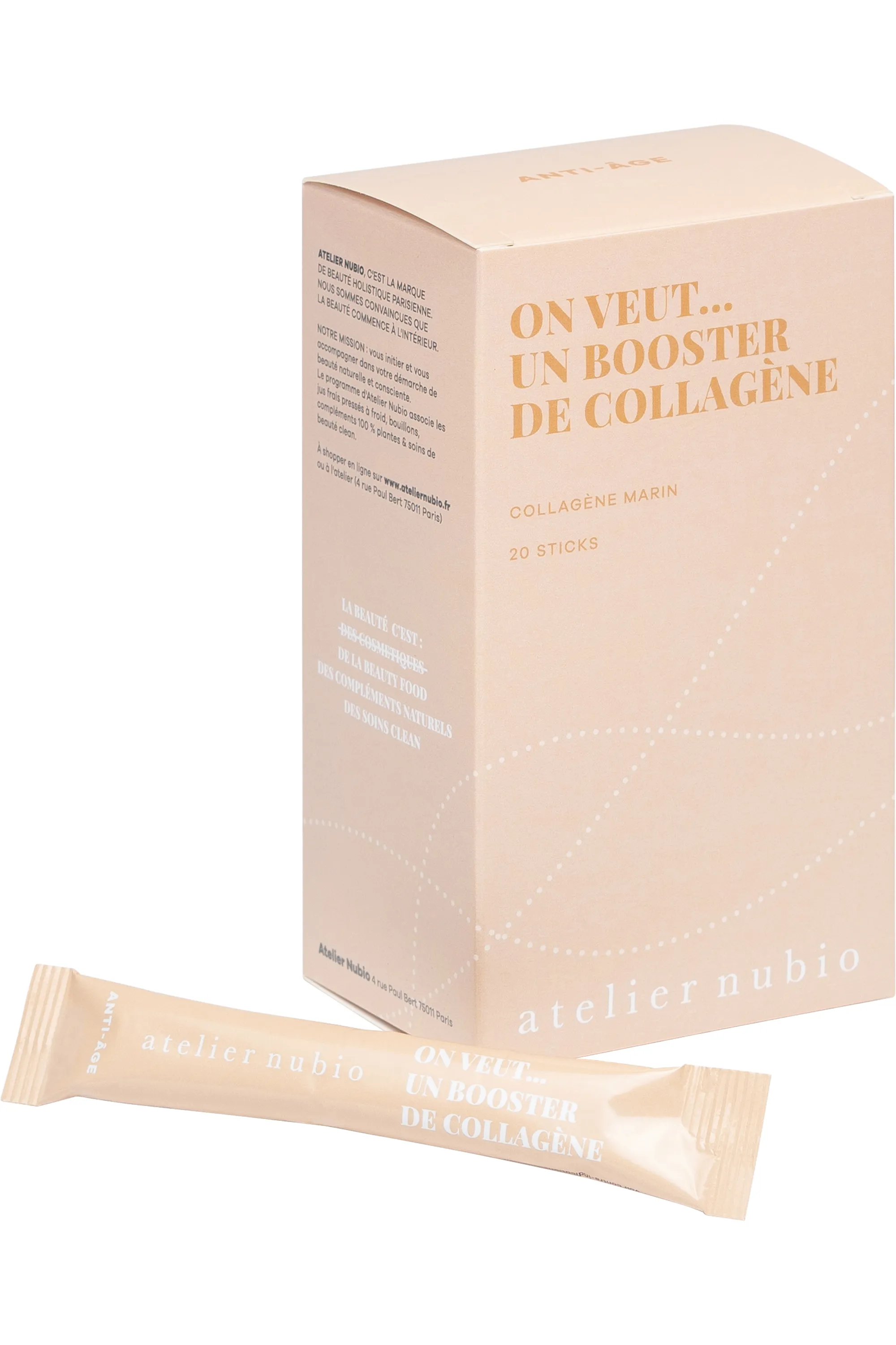 Atelier Nubio Complément alimentaire peau « On veut… un Booster de Collagène »
