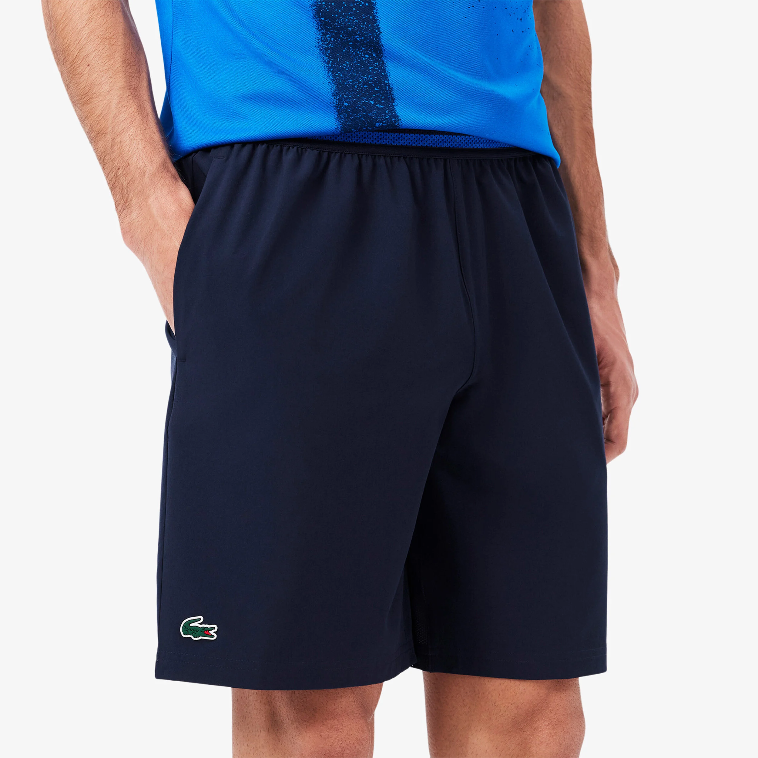 Lacoste Djokovic Shorts Hommes - Bleu Foncé