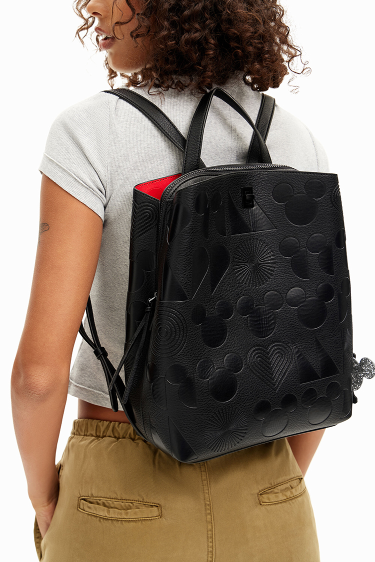 Desigual Back_All Mickey | NOIR