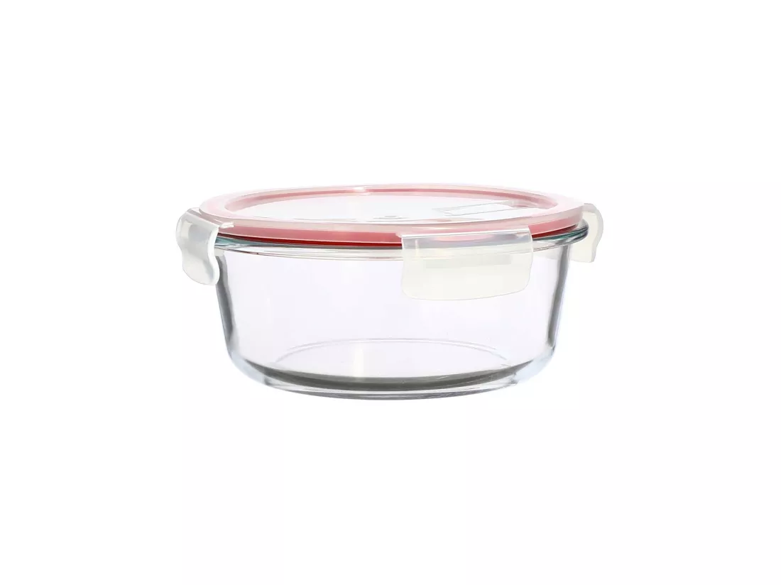 Menastyl - Boite Hermetique Ronde + Couvercle 930ml Clementine