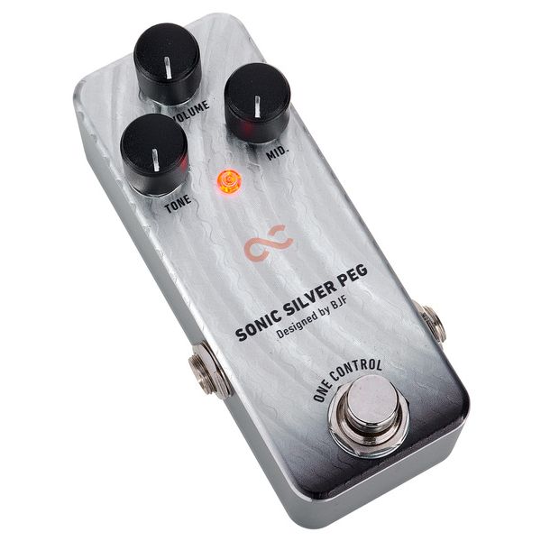 One Control Sonic Silver Peg - Bass Preamp
