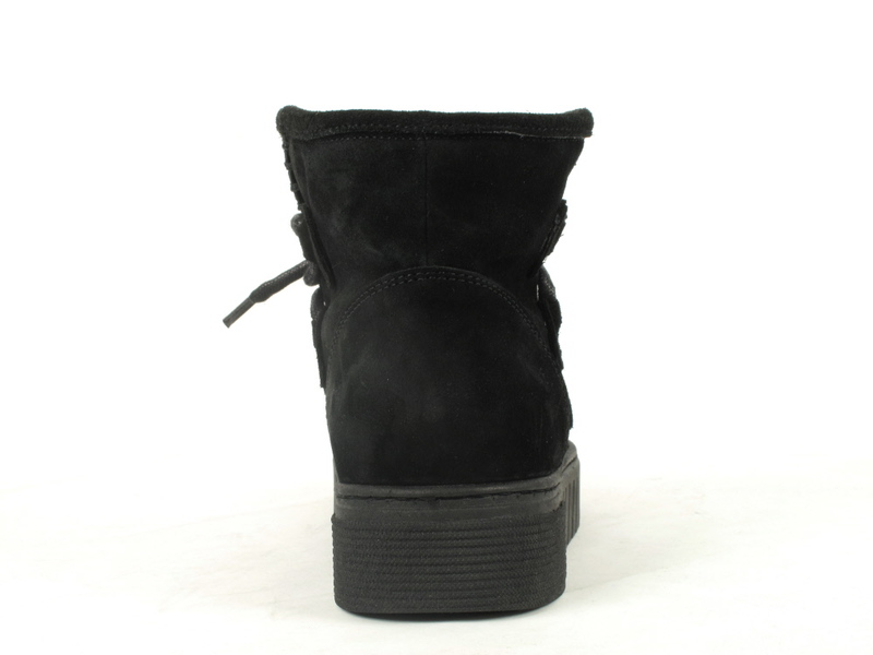 AQA Shoes A4857 Zwart