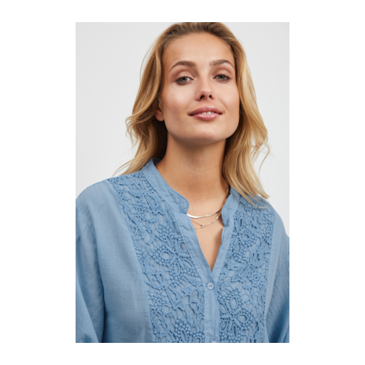 Sorbet Hottie Bluse, Azurine, M