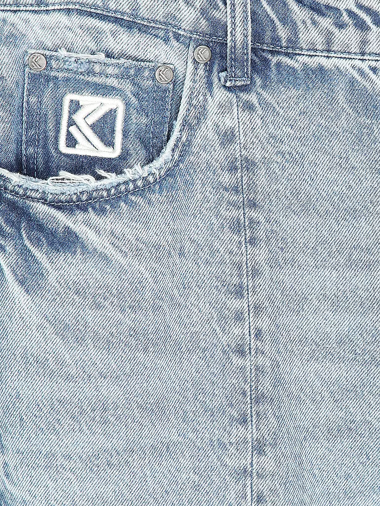 KARL KANI Jeans Flared Fit hellblau