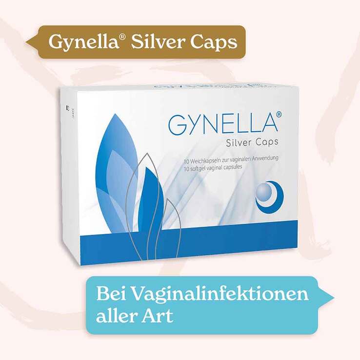 GYNELLA® Silver Caps Vaginalkapseln, 10 St