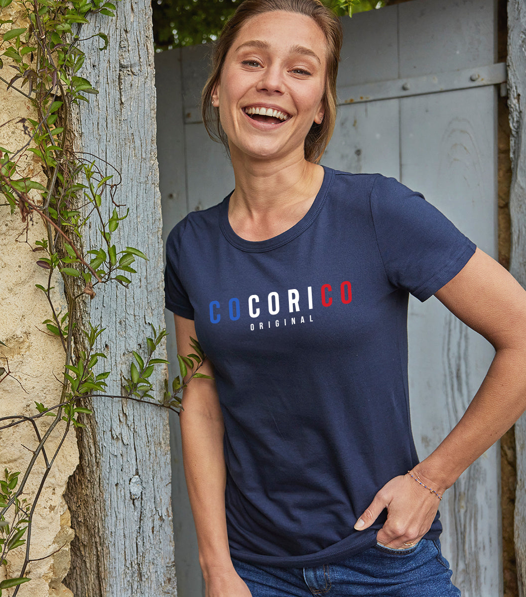 T-shirt Femme Marine - Signature