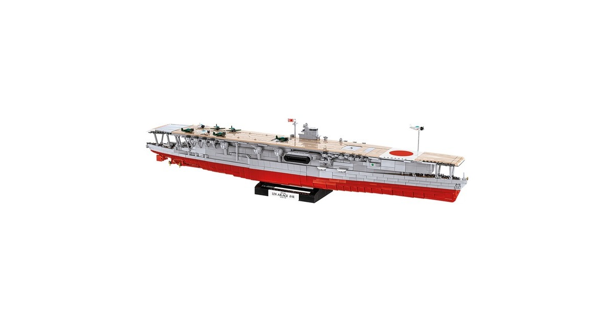 COBIAkagi Aircraft Carrier Constructiespeelgoed  (Schaal 1:300)