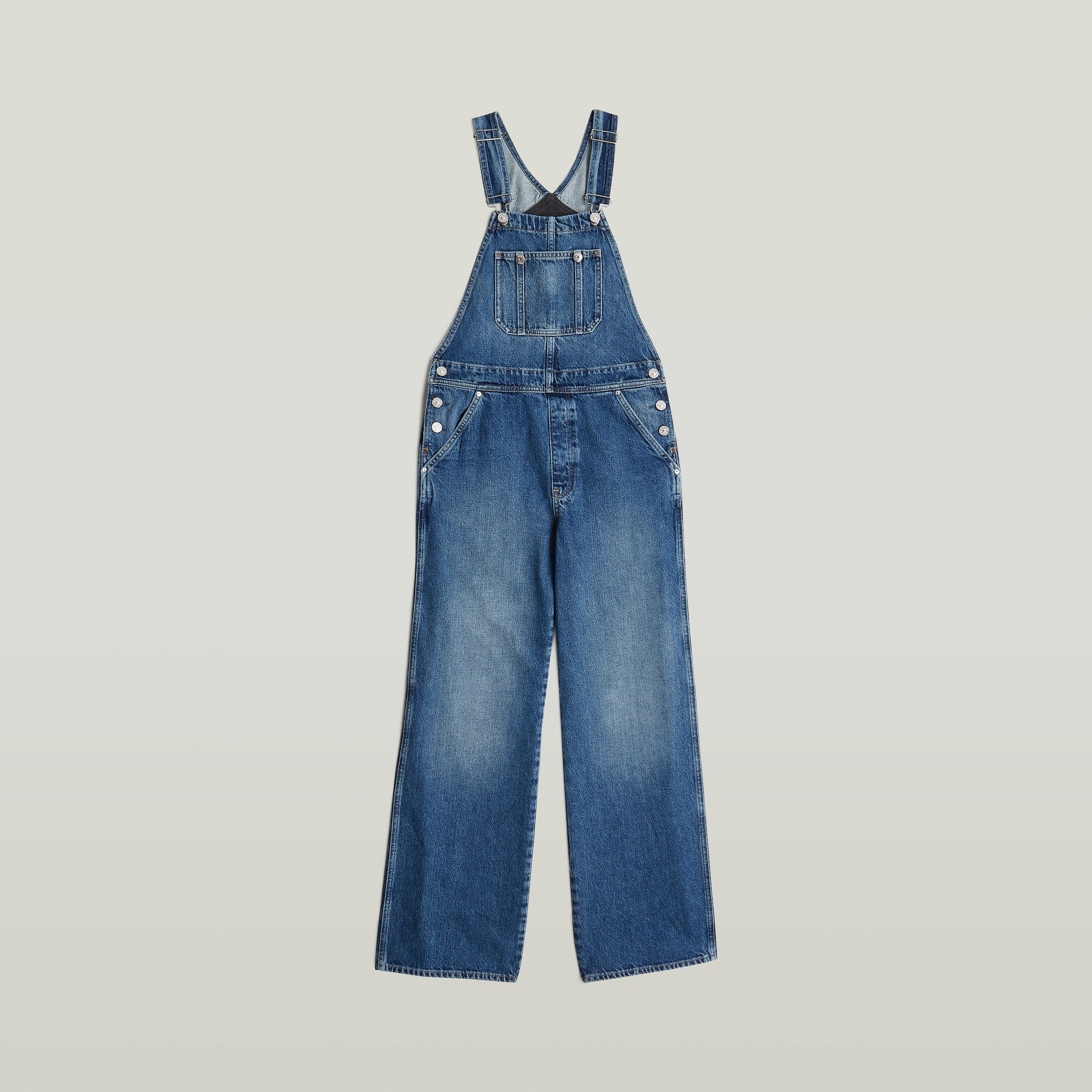 G-STAR Latzhose »Straight Leg Dungaree«  mit Knöpfen an den Seiten