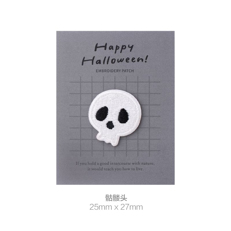 Embroidery Kingdom - Halloween geborduurde applicatiepatch (verschillende ontwerpen)