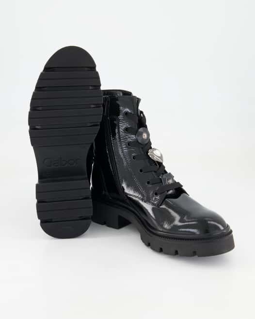 Gabor 51.853.97 Bikerboots in Schwarz